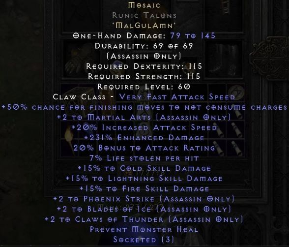 Mosaic Claw